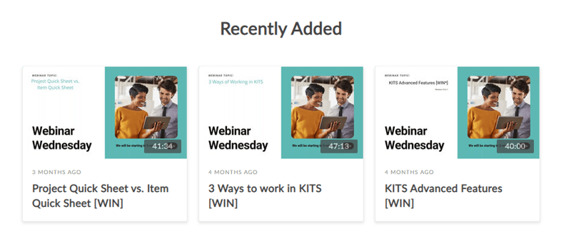 Webinar Examples